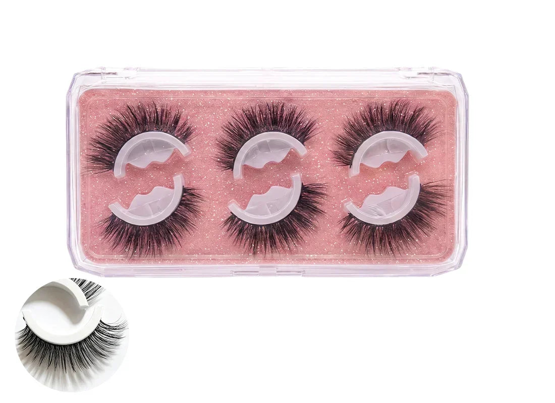 Reusable Self-Adhesive False Eyelashes 🔥