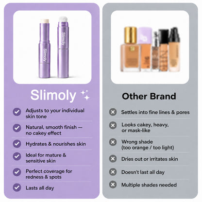 Slimoly™ Changing Foundation Stick The Stick That Makes Mature Skin Glow Again