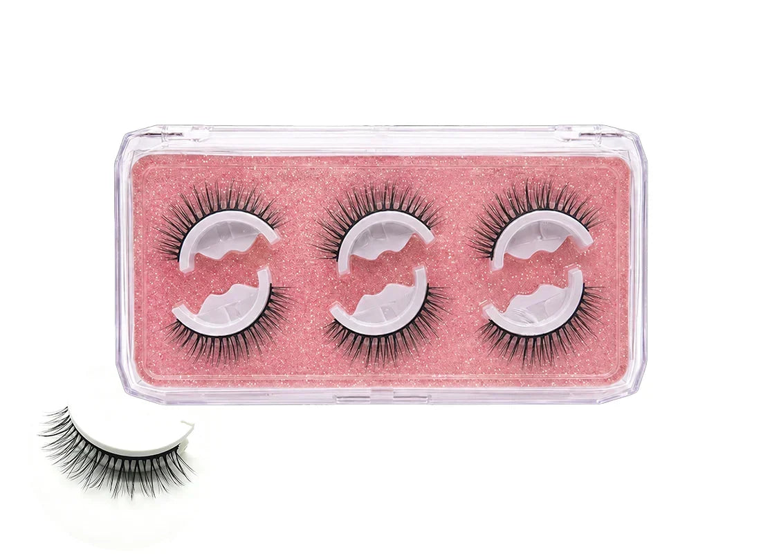 Reusable Self-Adhesive False Eyelashes 🔥