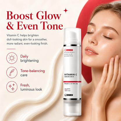 🎉Halloween Sale🎉 Tranexamic Acid Vitamin C Face Cream – Spot Fading & Skin Brightening Daily